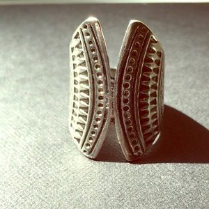 Silver Vintage Tribal Ring